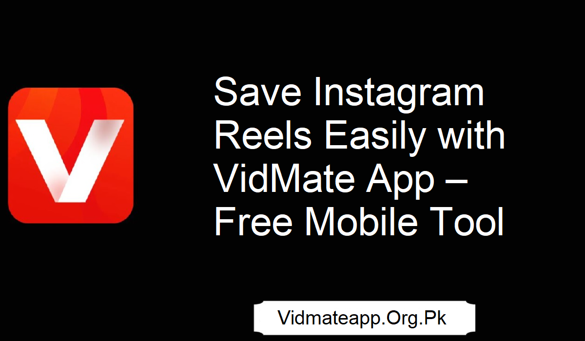 VidMate App to Save Reels